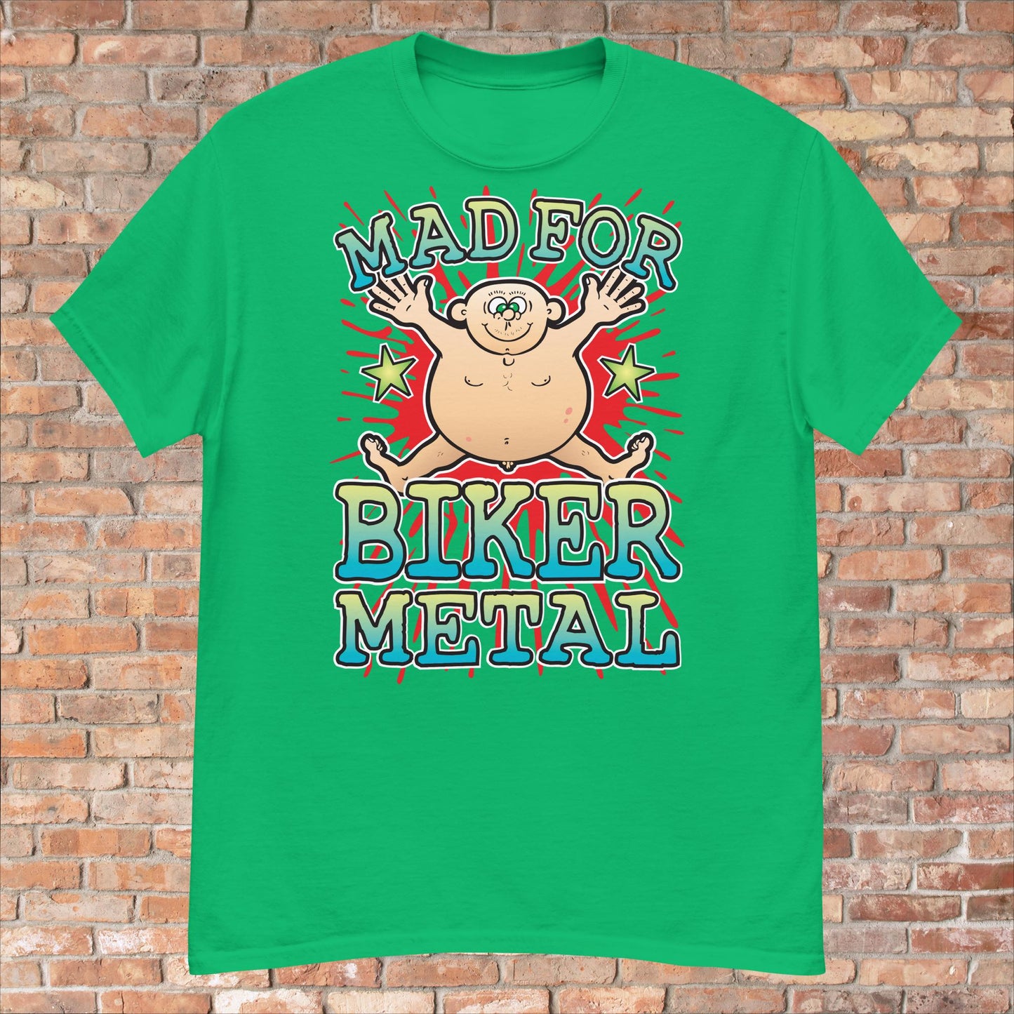 Biker Metal Cotton T-Shirt