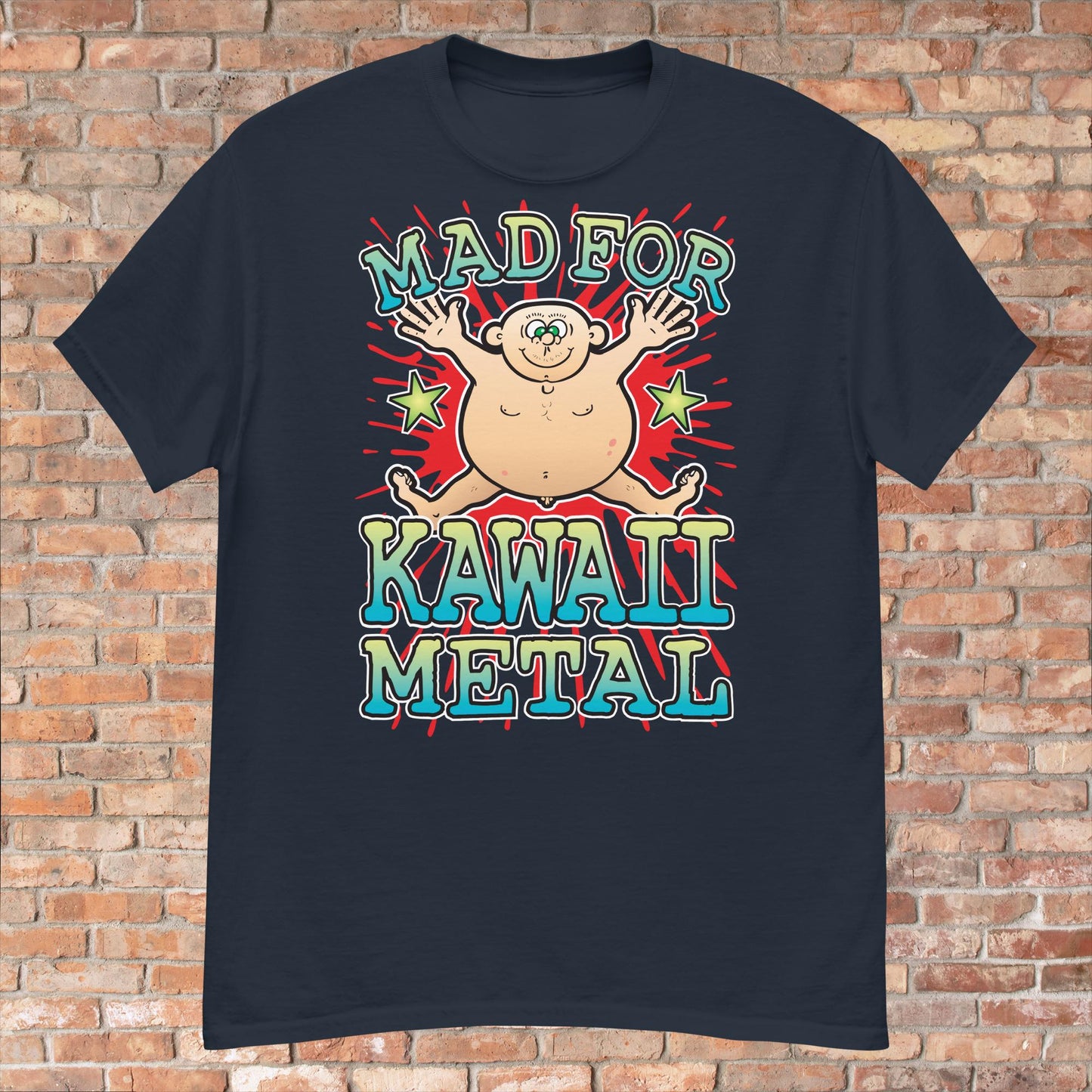 Kawaii Metal Cotton T-Shirt