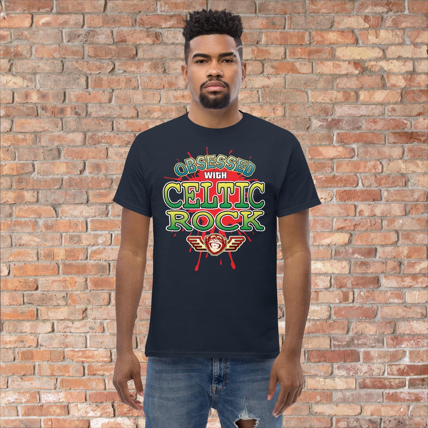 Celtic Rock Obsessed Cotton T-Shirt