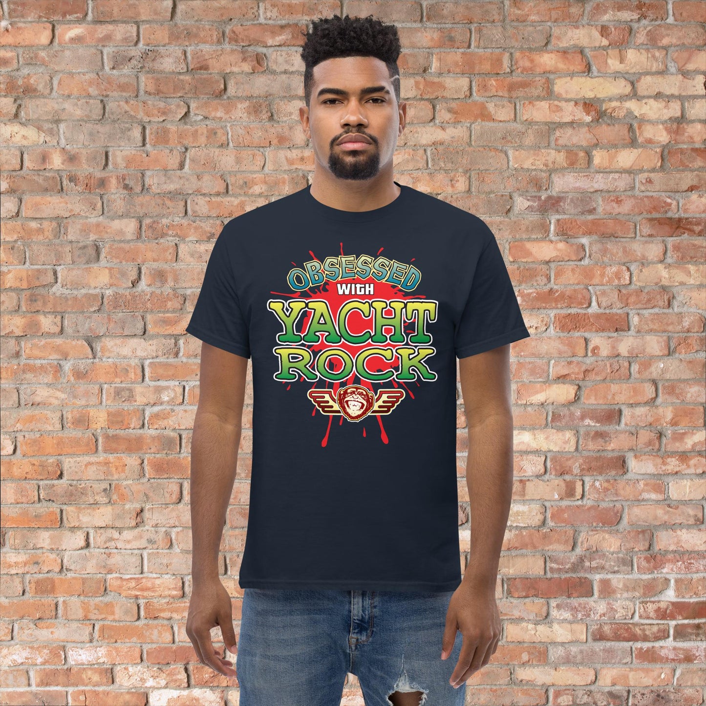Yacht Rock Obsessed Cotton T-Shirt