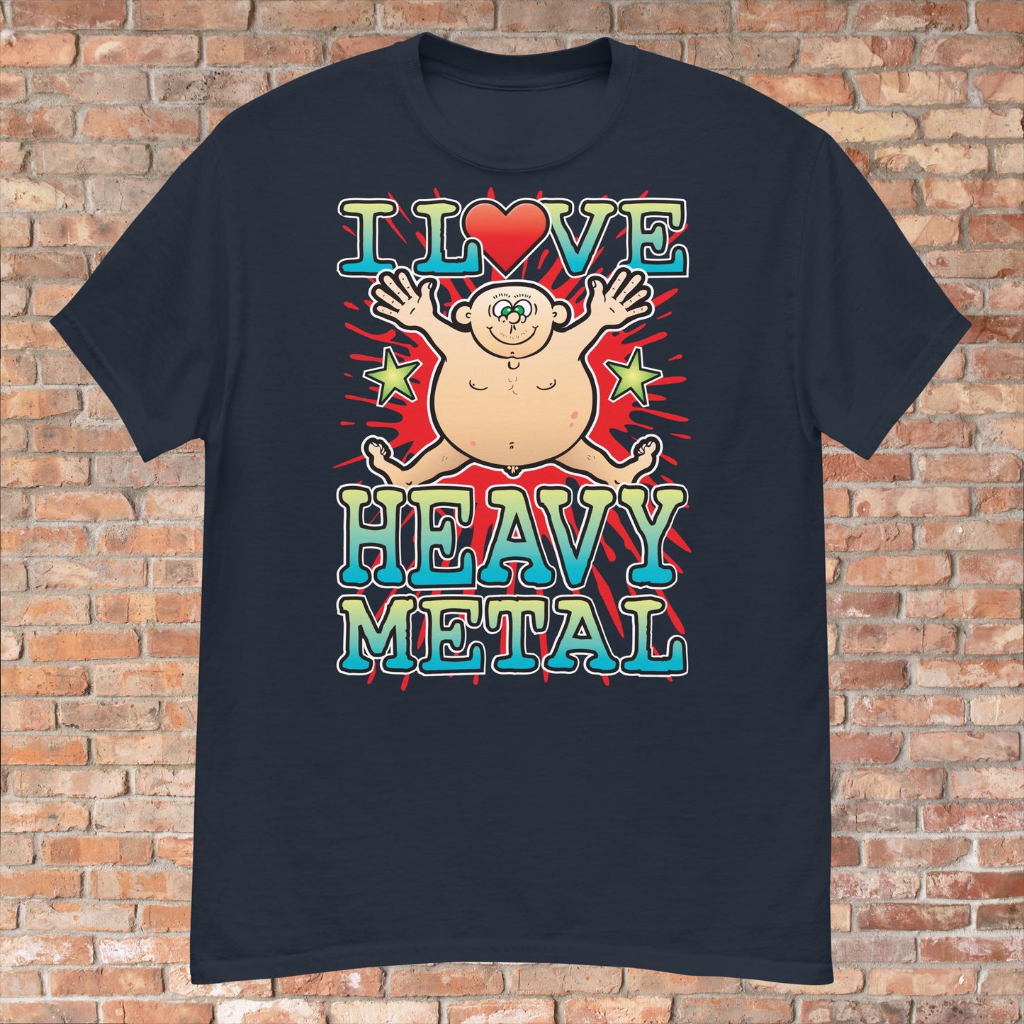 Heavy Metal Cotton Love Music T-Shirt