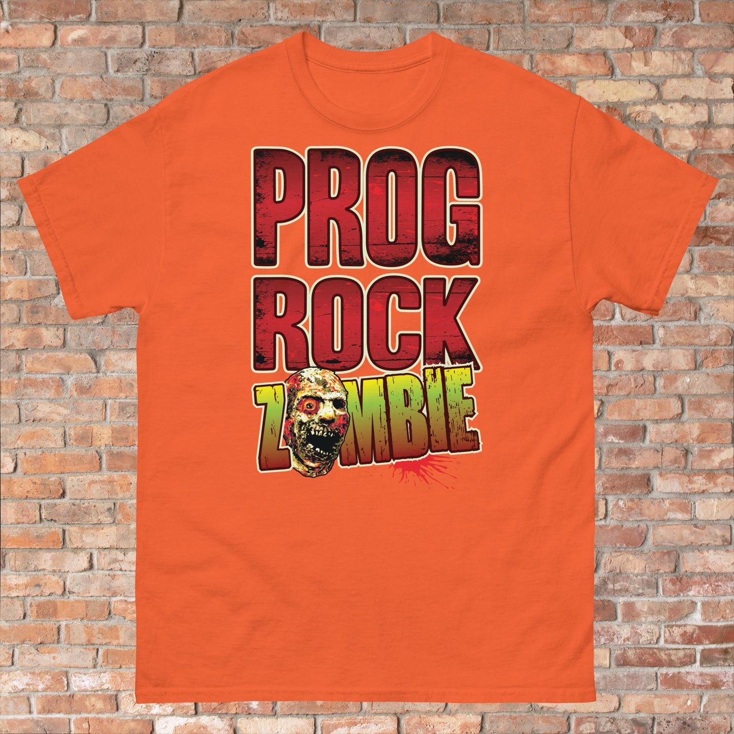 Prog Rock Zombie Cotton T-Shirt