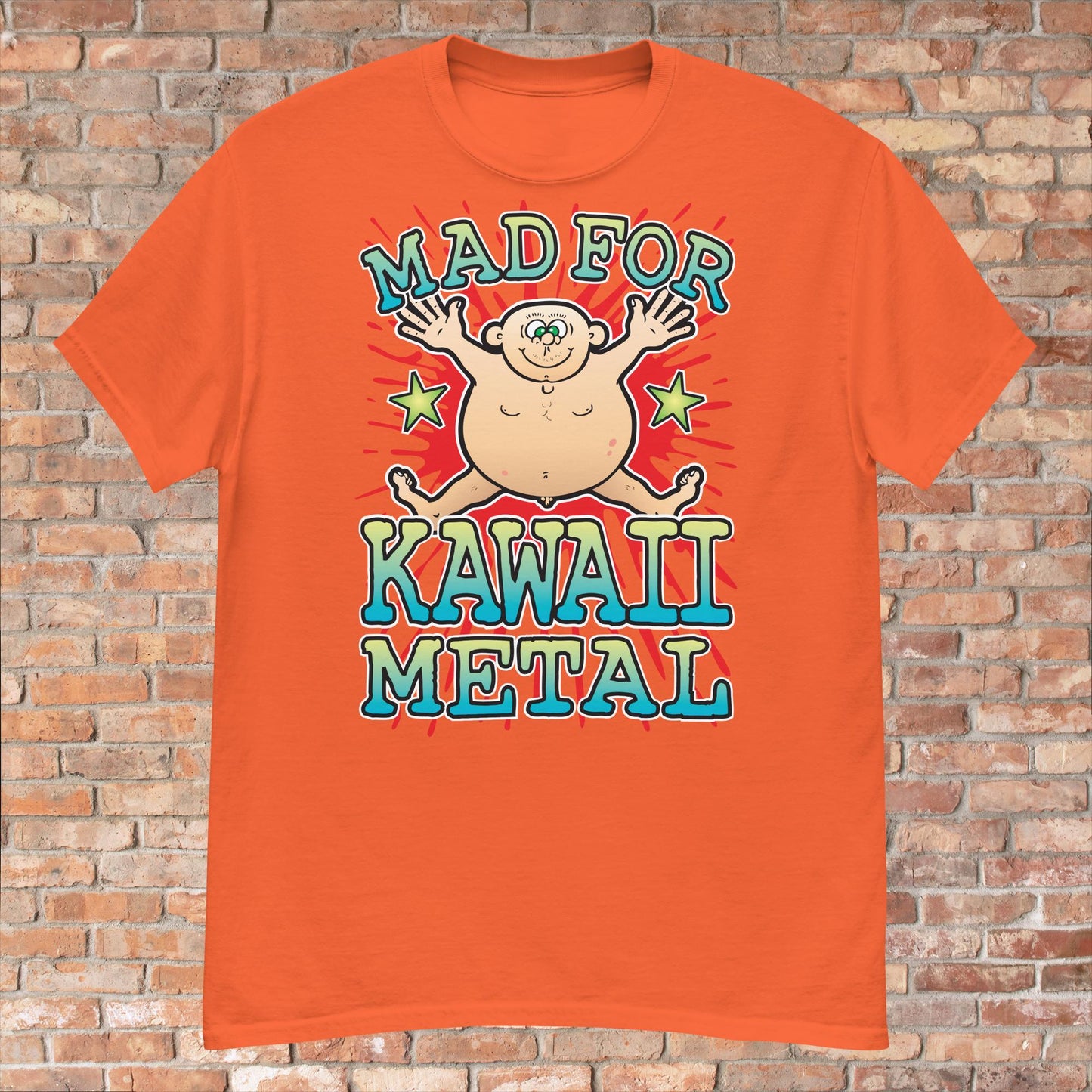 Kawaii Metal Cotton T-Shirt
