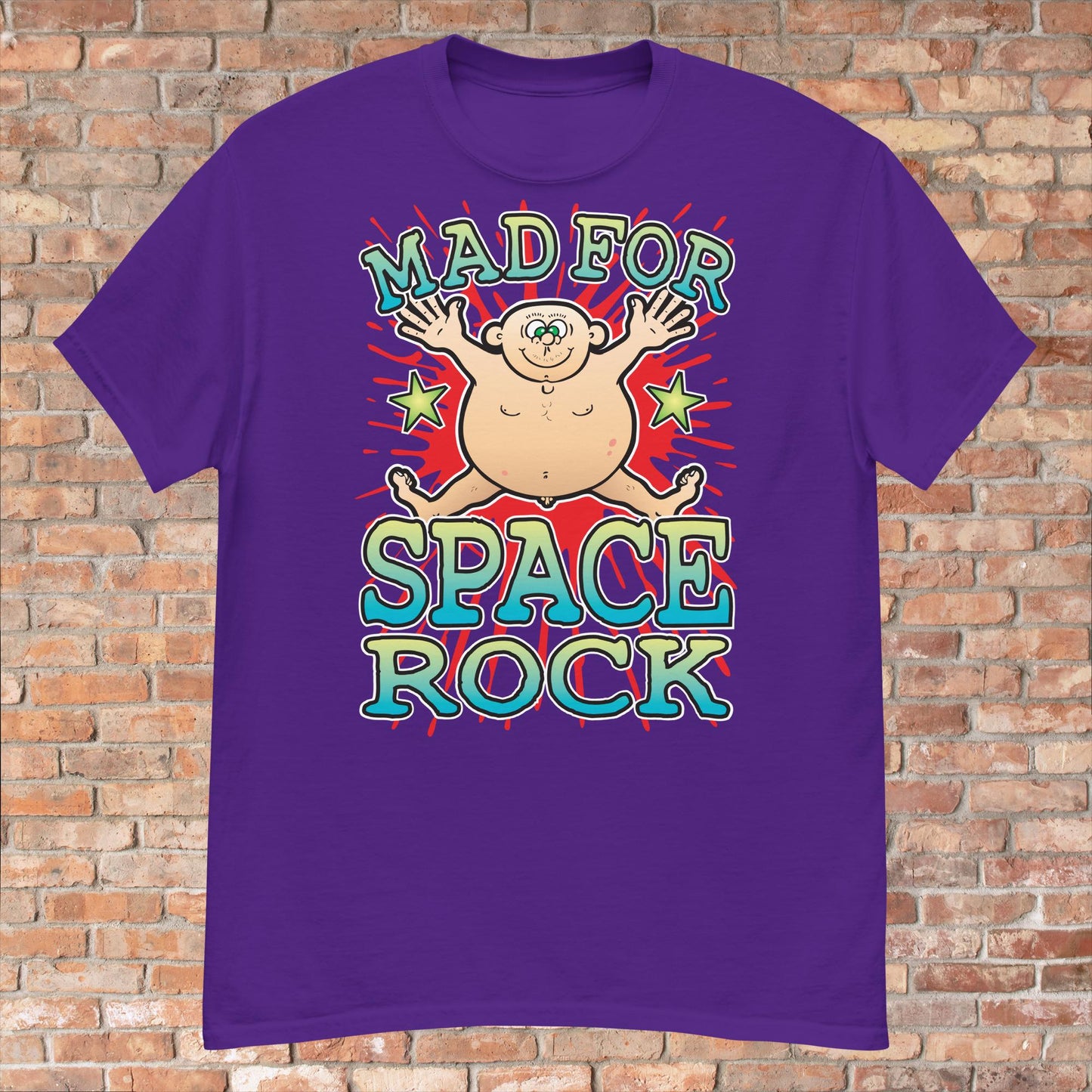 Space Rock Cotton T-Shirt