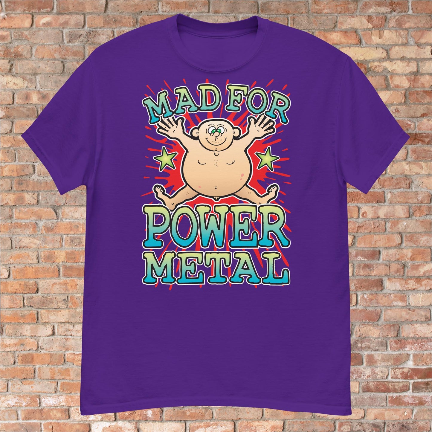 Power Metal Cotton T-Shirt