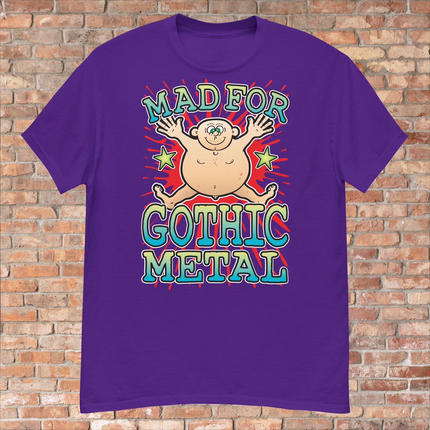 Gothic Metal Cotton T-Shirt
