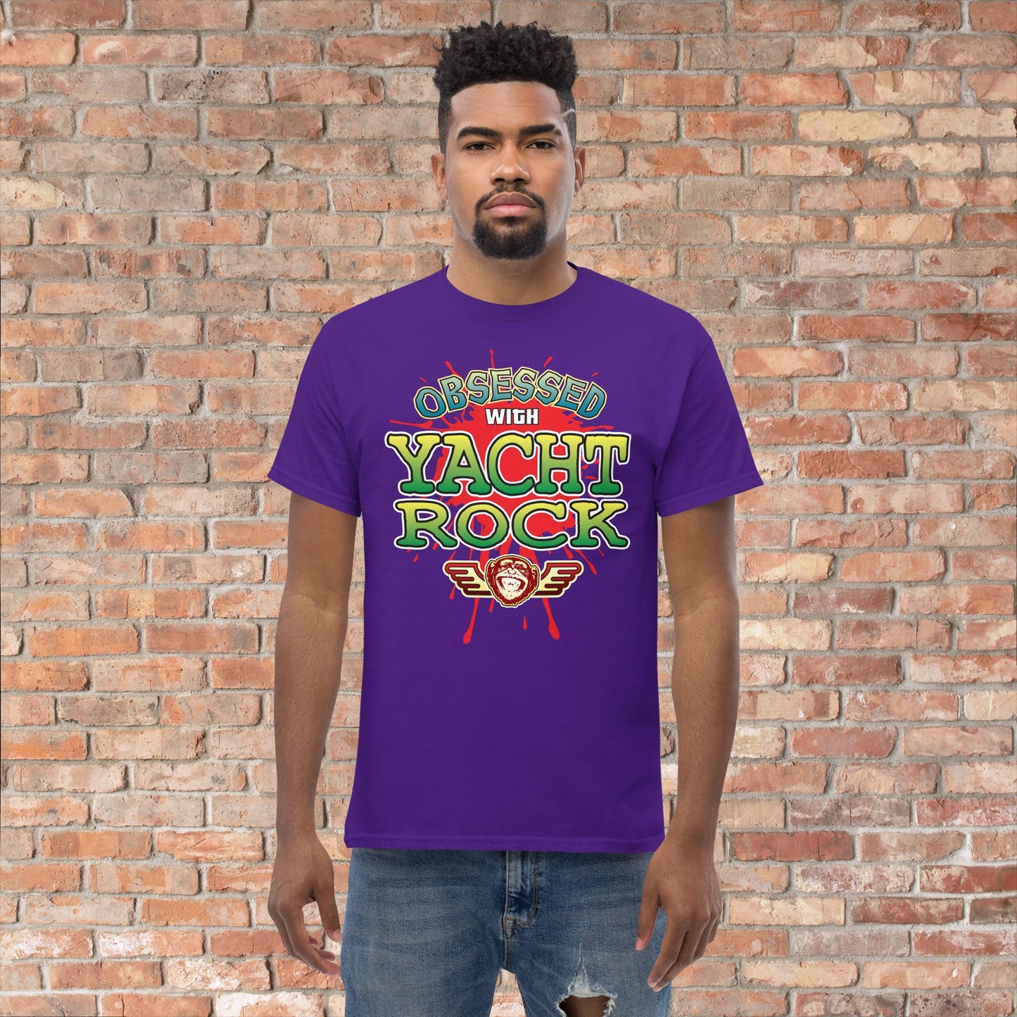 Yacht Rock Obsessed Cotton T-Shirt