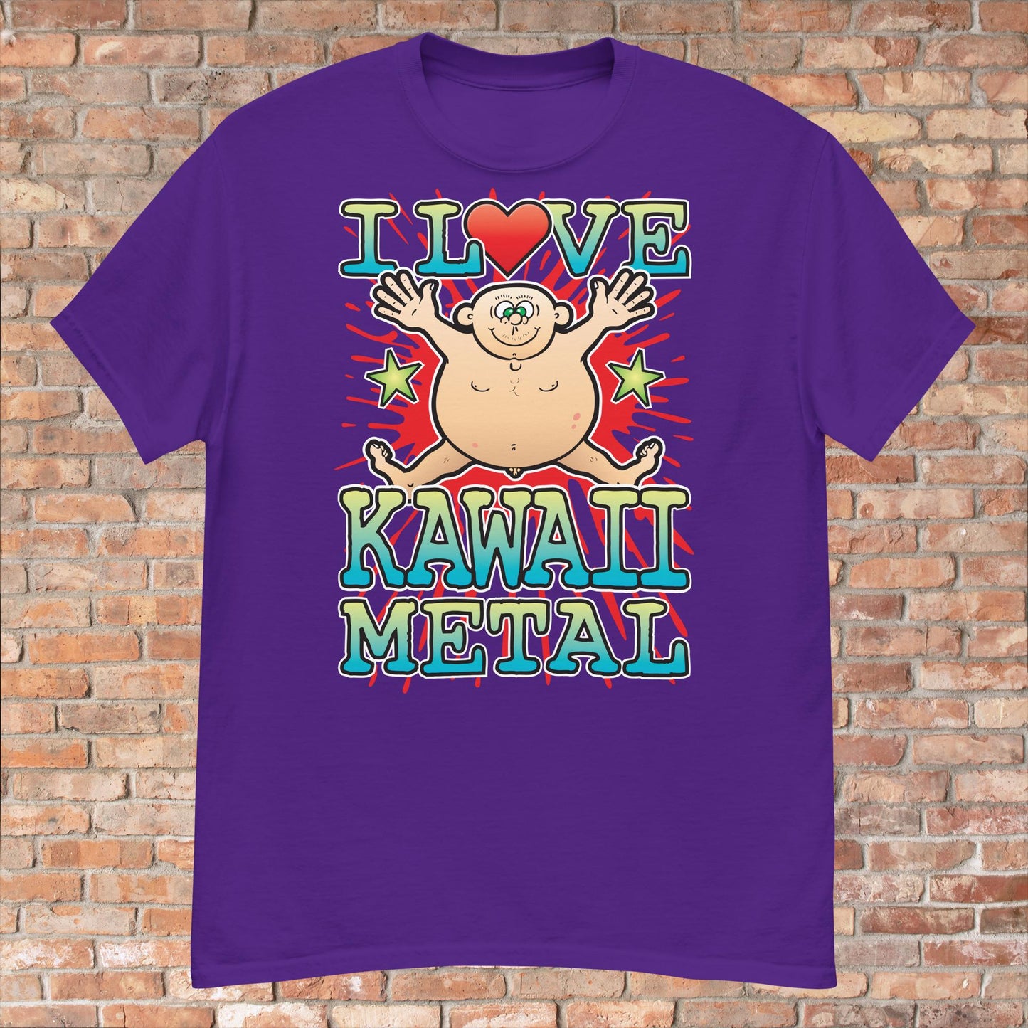 Kawaii Rock Cotton Love Music T-Shirt