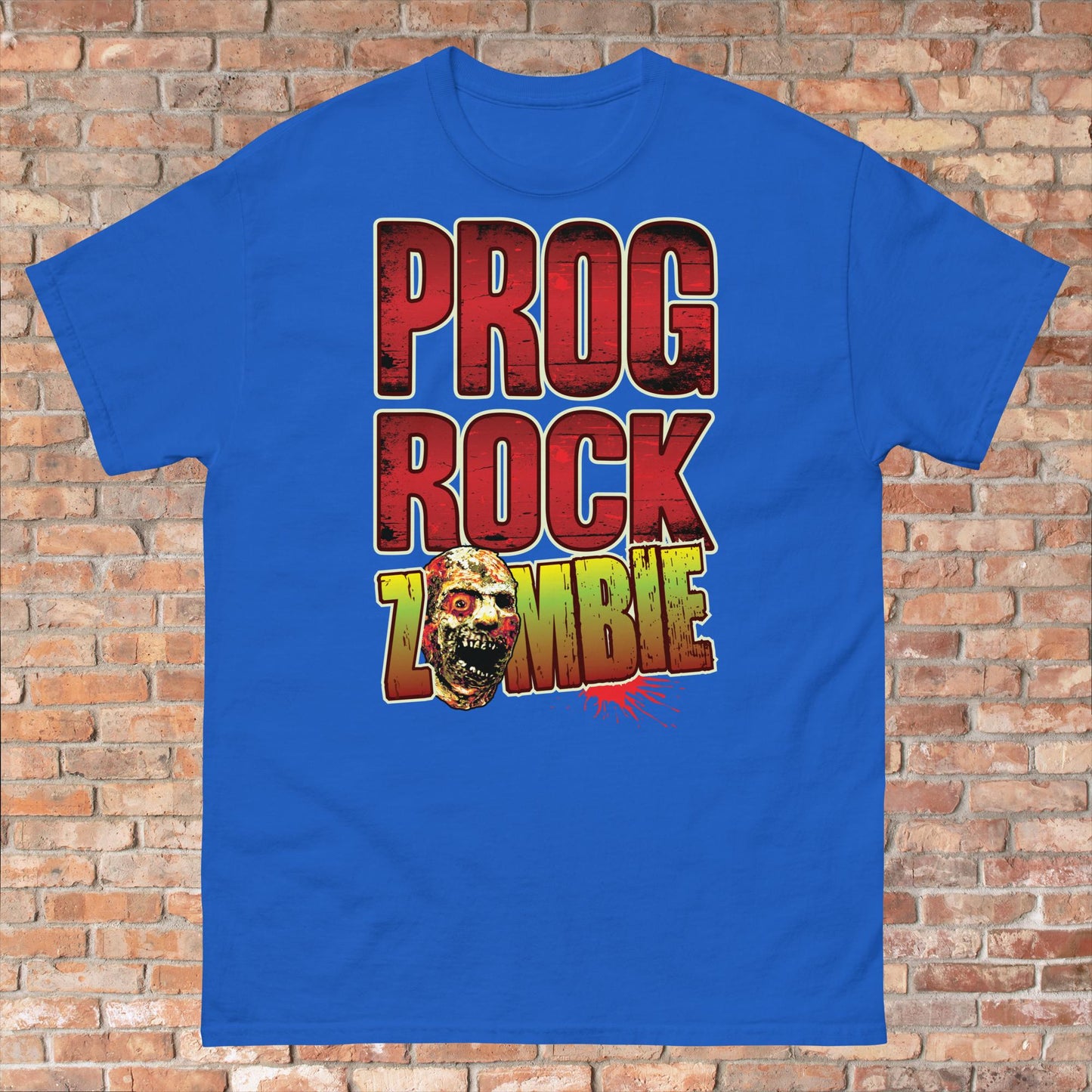 Prog Rock Zombie Cotton T-Shirt