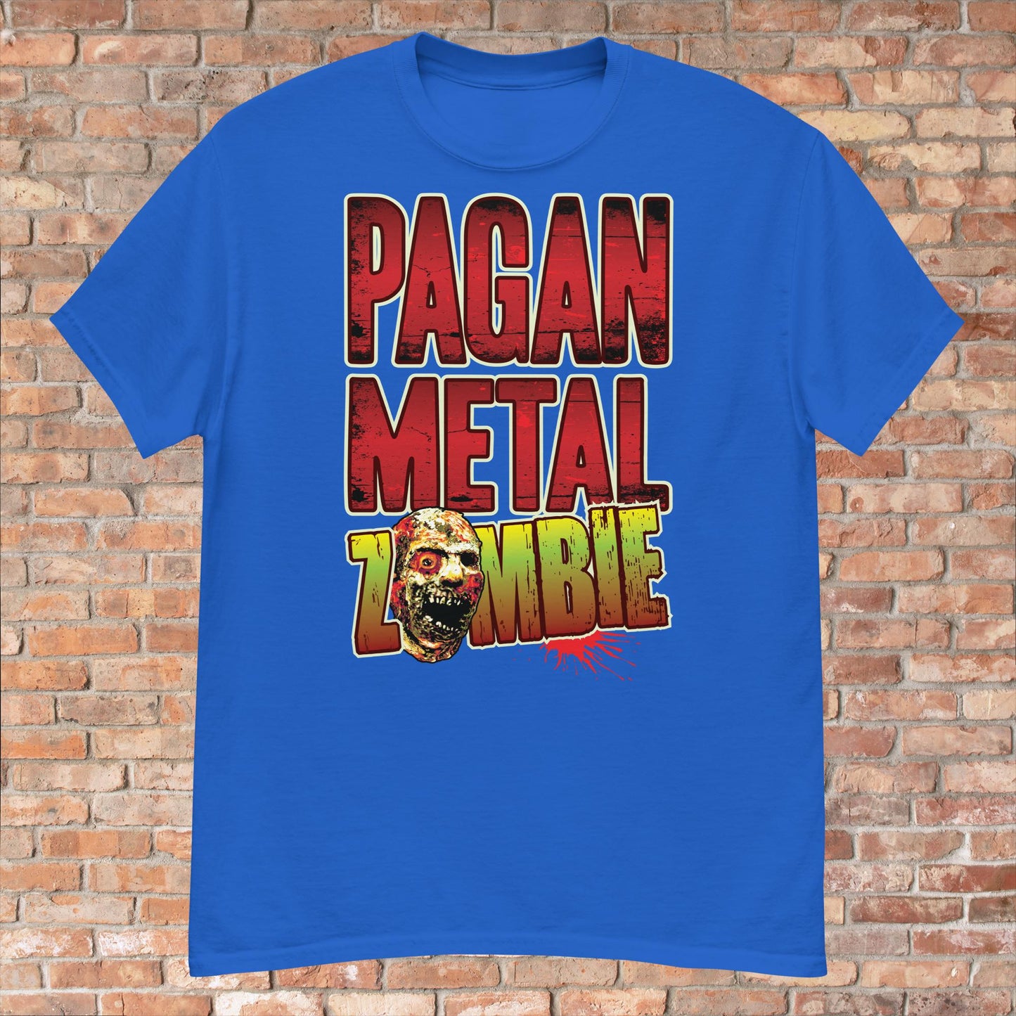 Pagan Metal Zombie Cotton T-Shirt