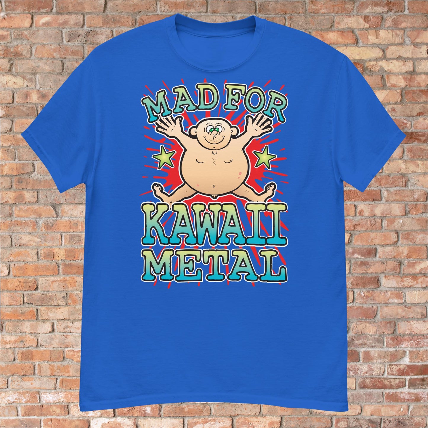 Kawaii Metal Cotton T-Shirt