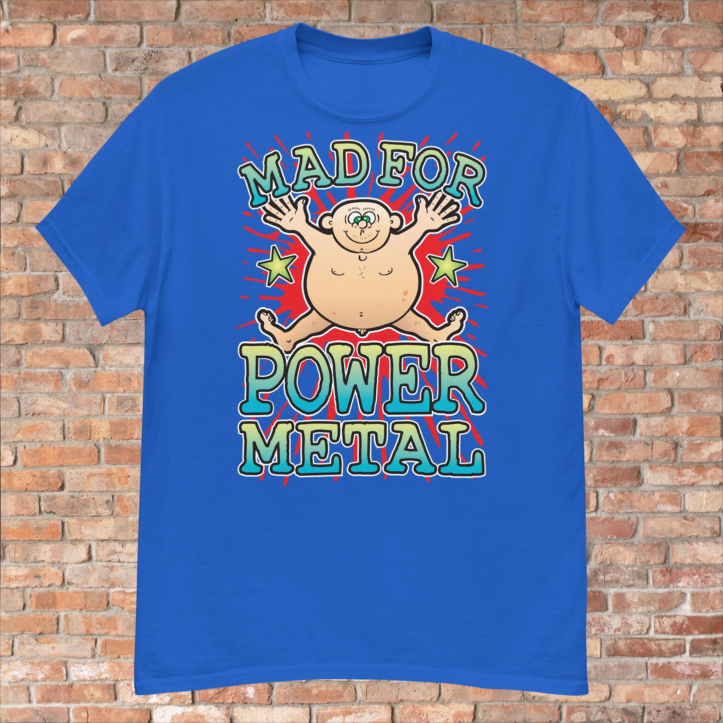 Power Metal Cotton T-Shirt