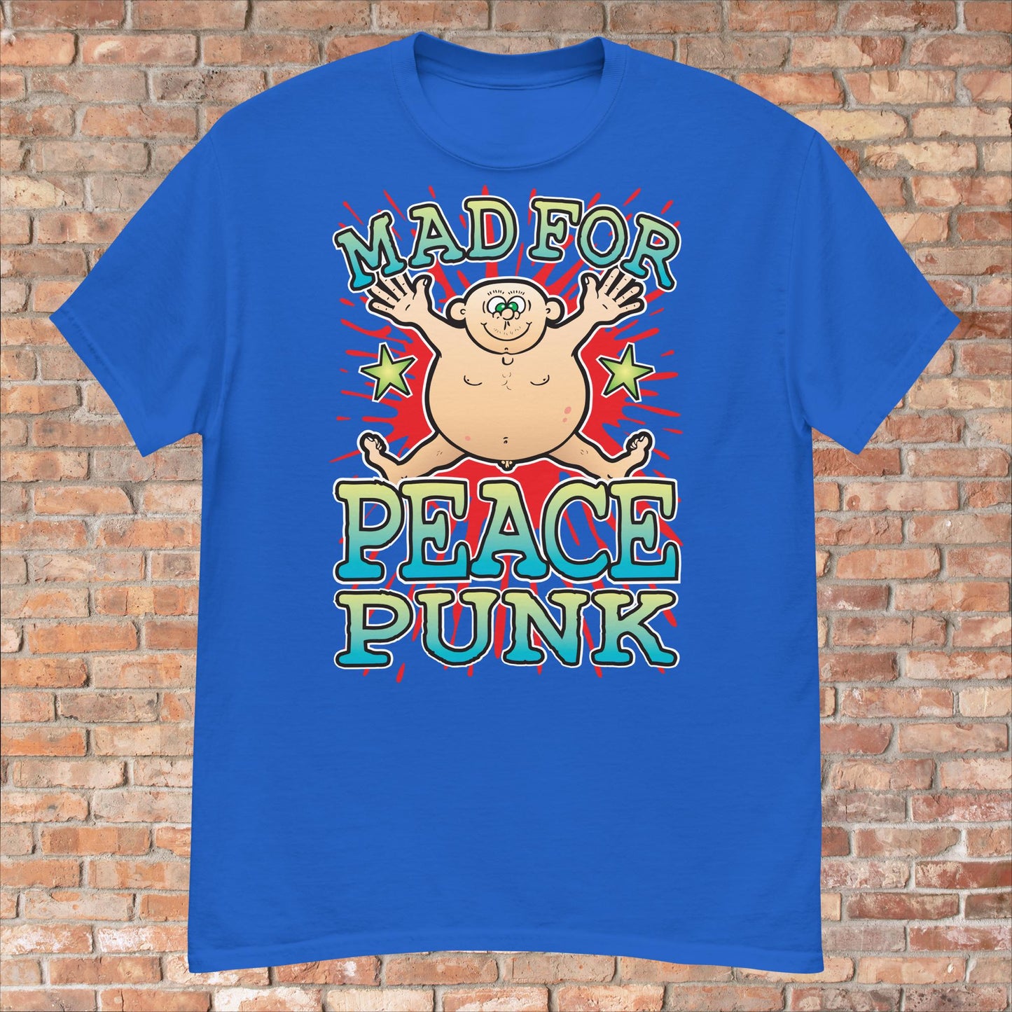 Peace Punk Cotton T-Shirt