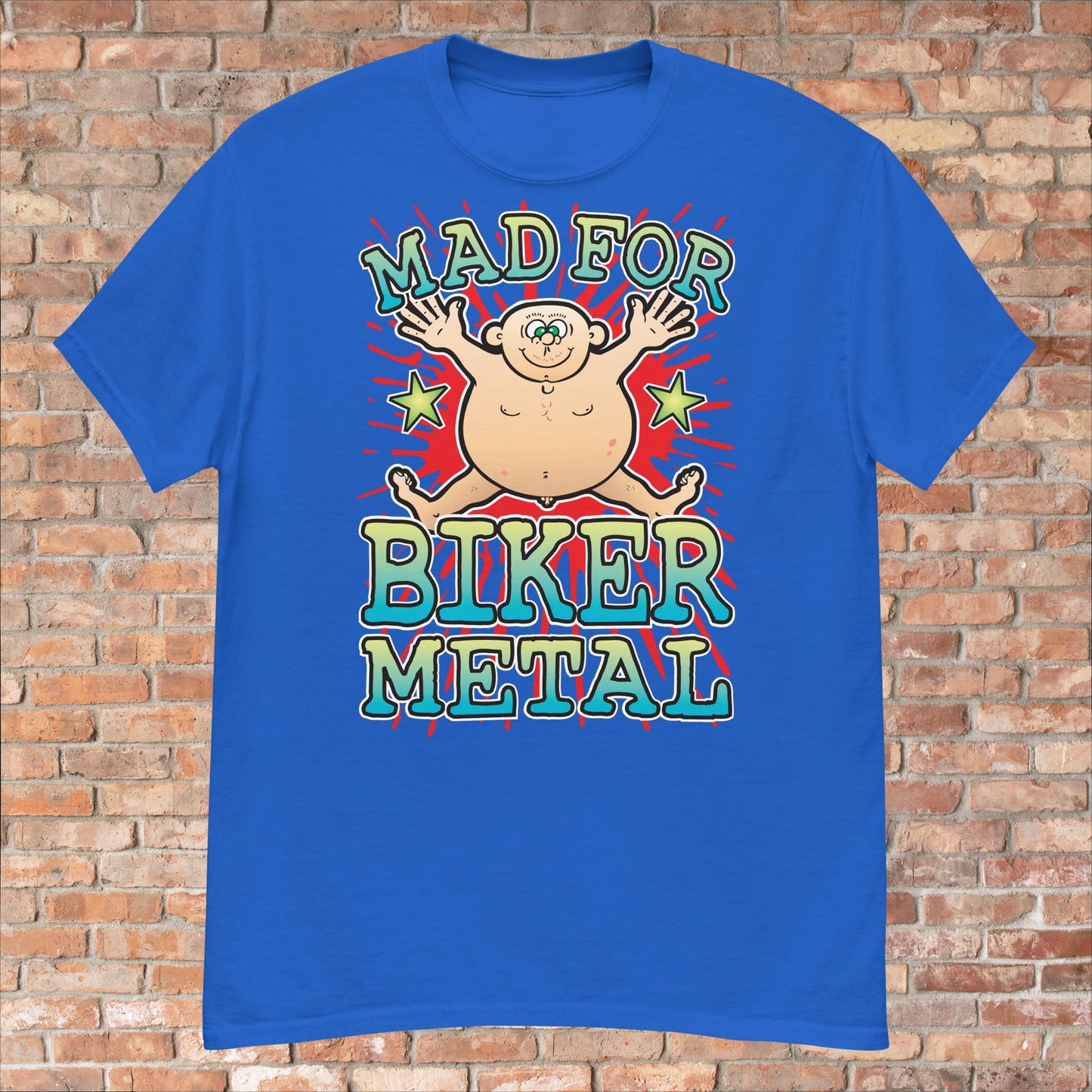Biker Metal Cotton T-Shirt
