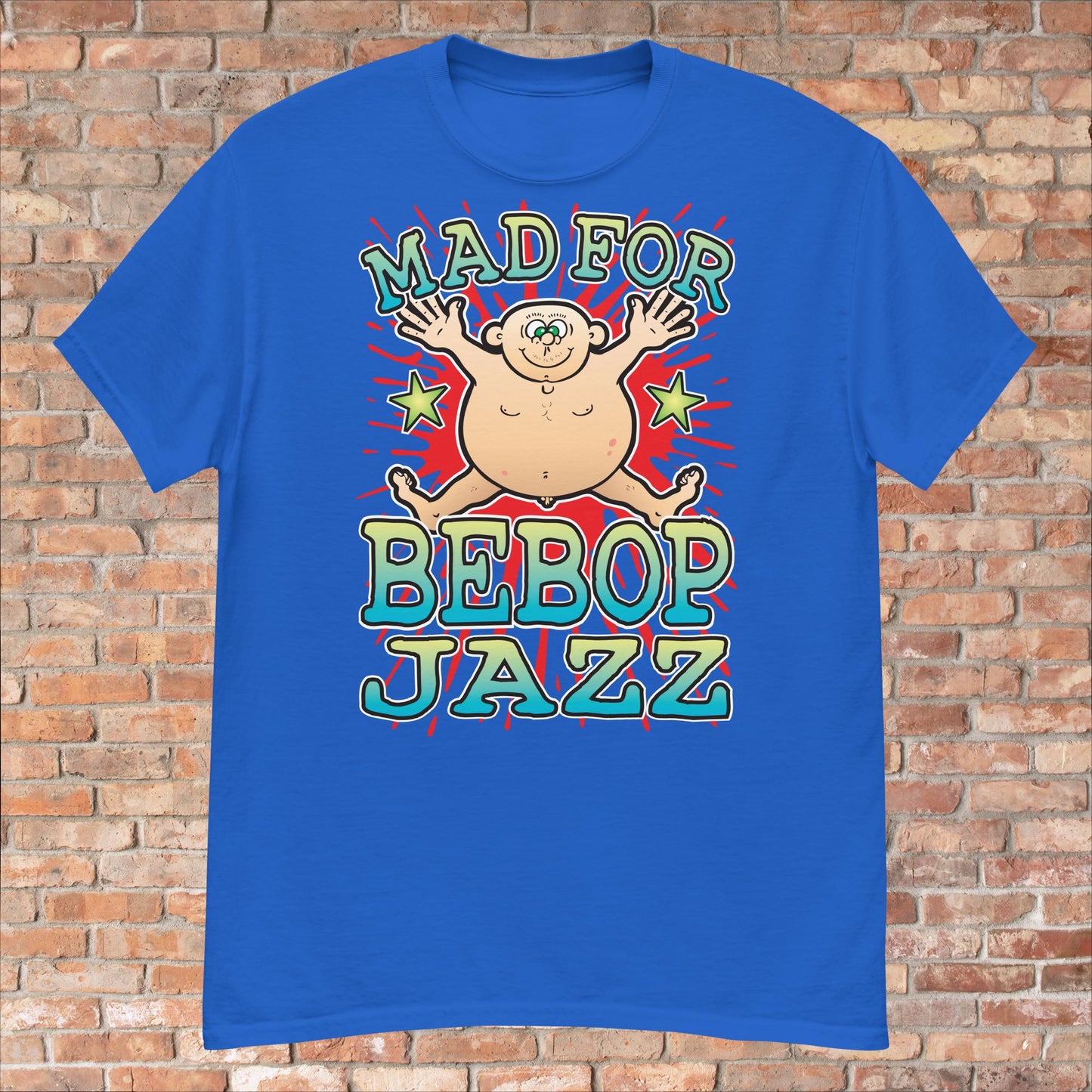 Bebop Jazz Cotton T-Shirt
