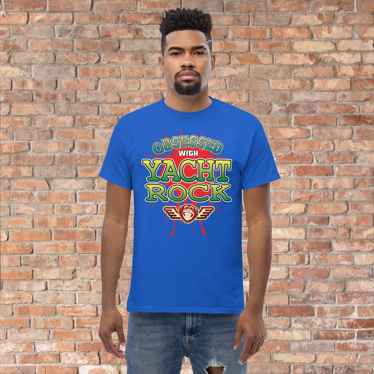 Yacht Rock Obsessed Cotton T-Shirt