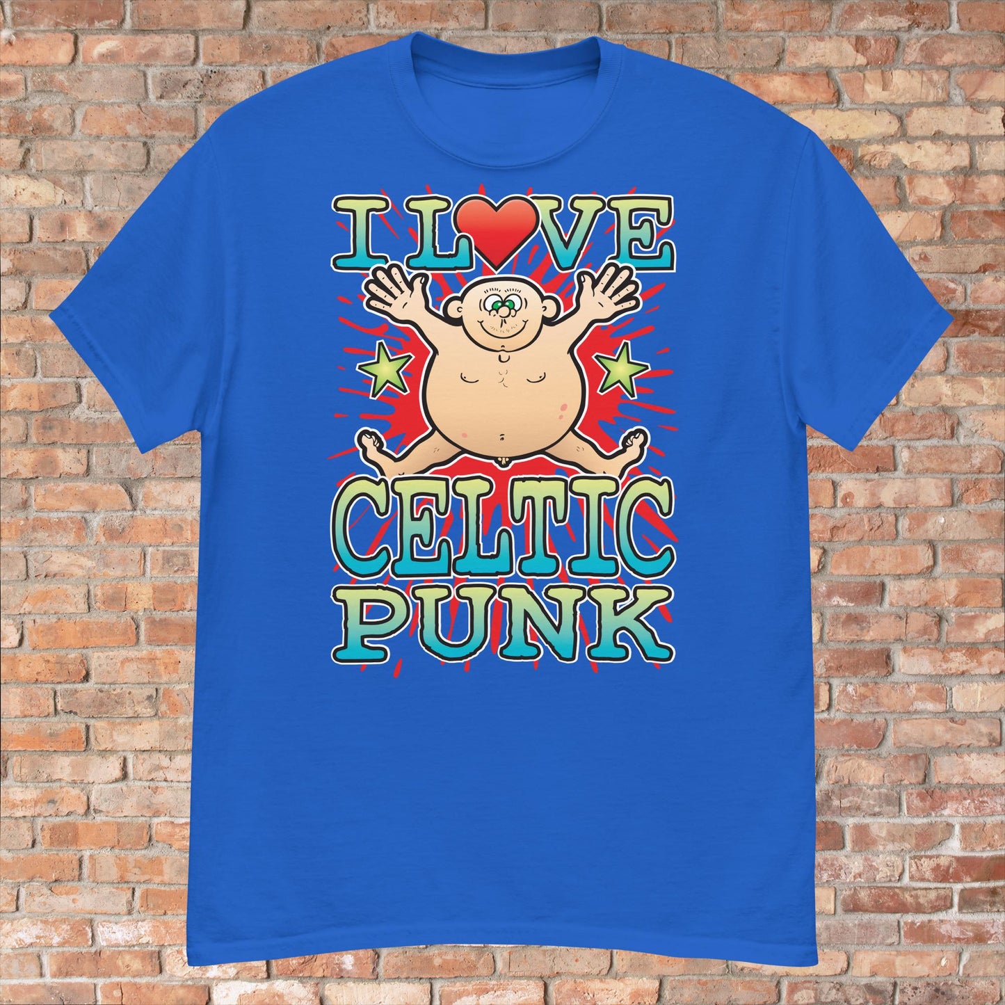 Celtic Punk Cotton Love Music T-Shirt