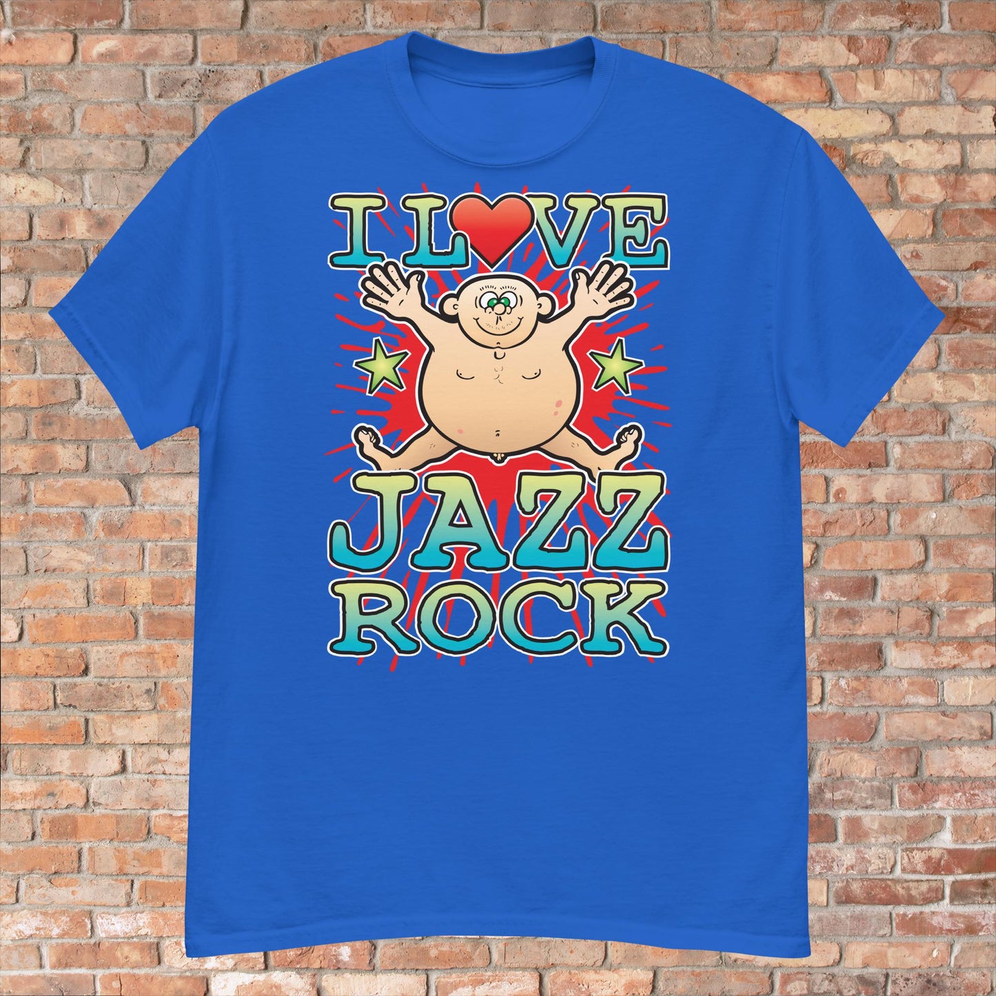 Jazz Rock Cotton Love Music T-Shirt