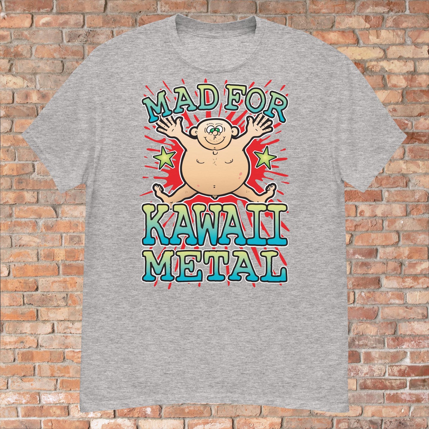 Kawaii Metal Cotton T-Shirt