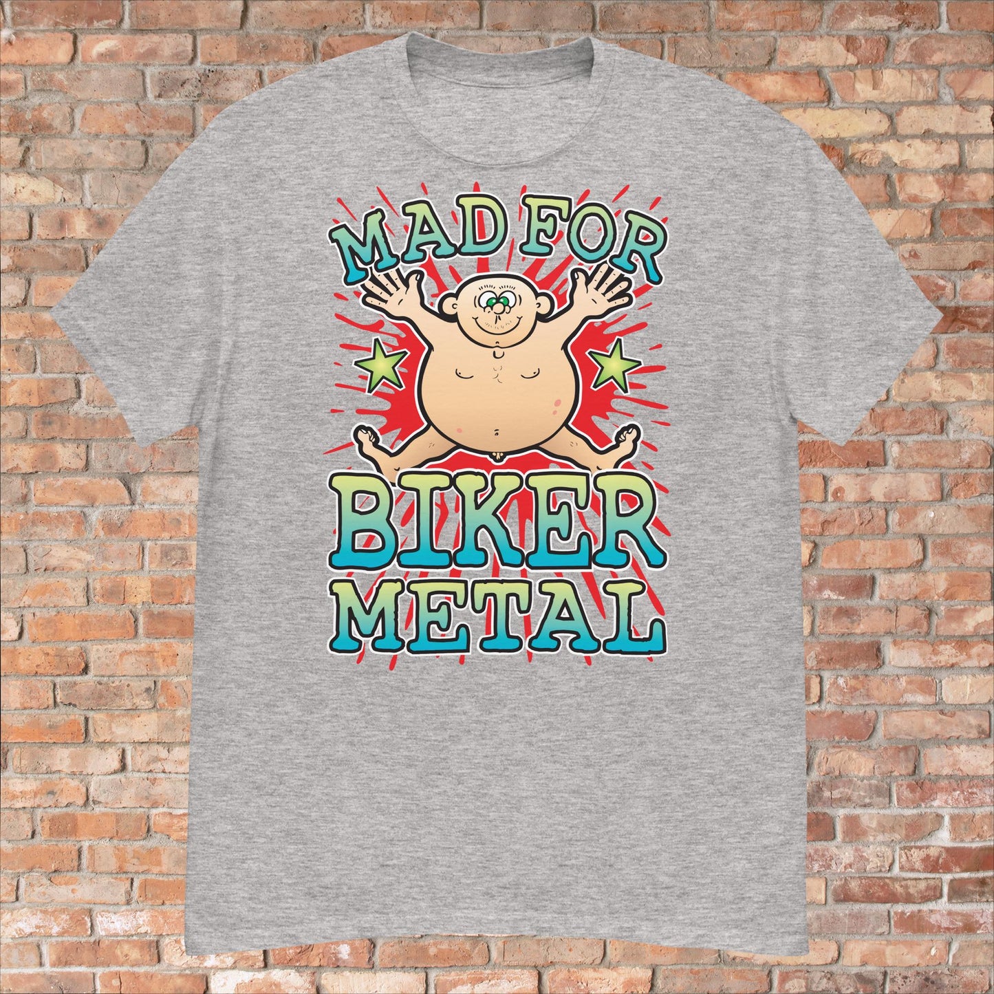 Biker Metal Cotton T-Shirt