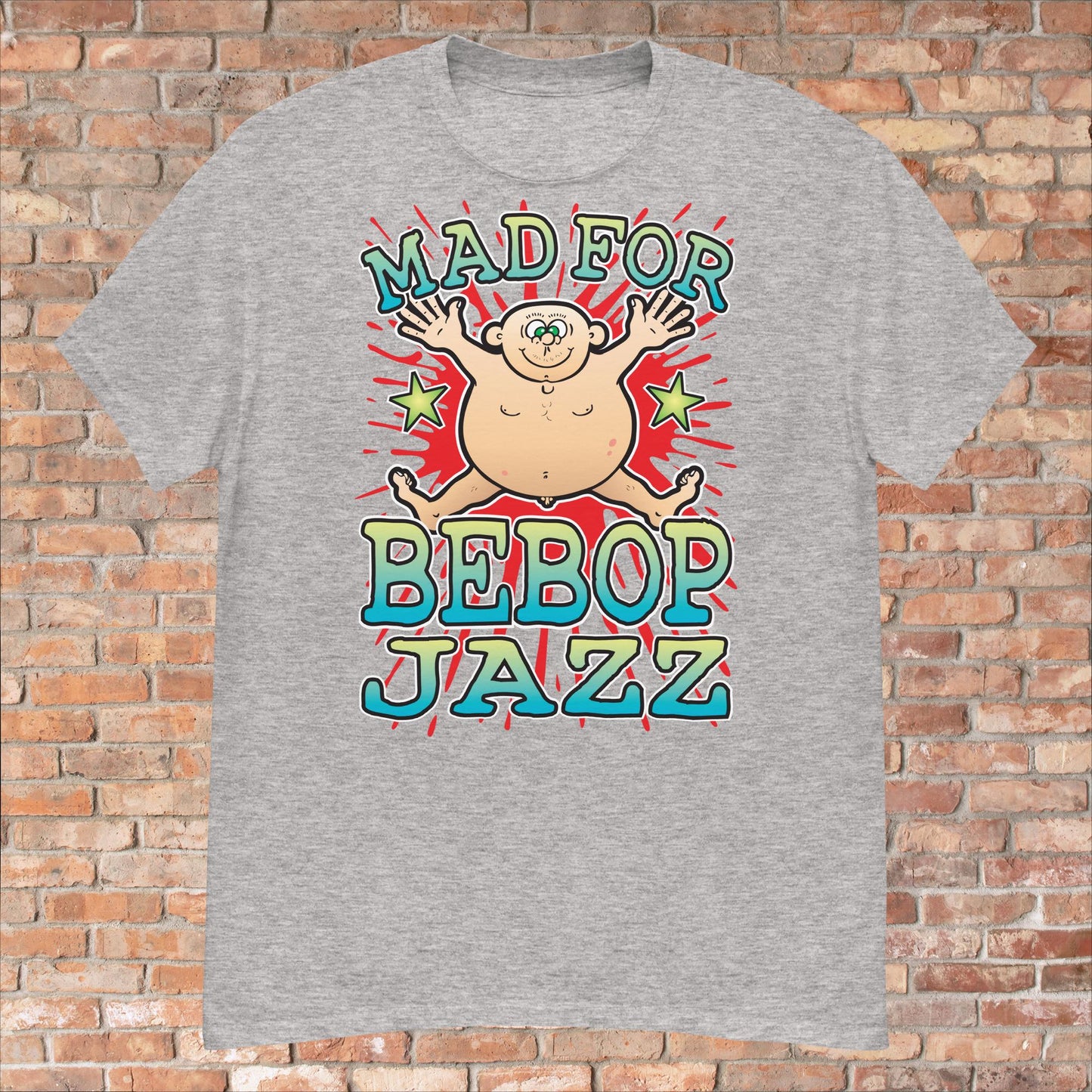 Bebop Jazz Cotton T-Shirt