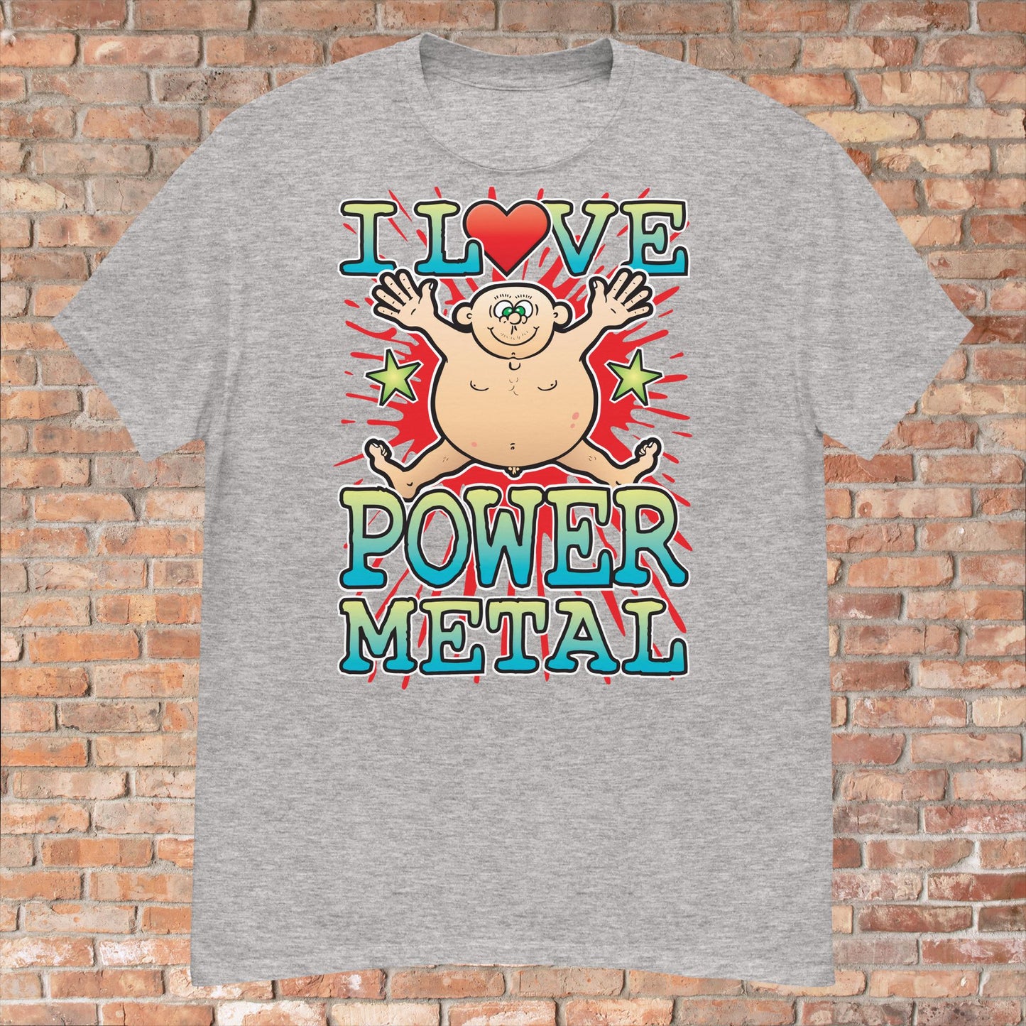 Power Metal Cotton Love Music T-Shirt