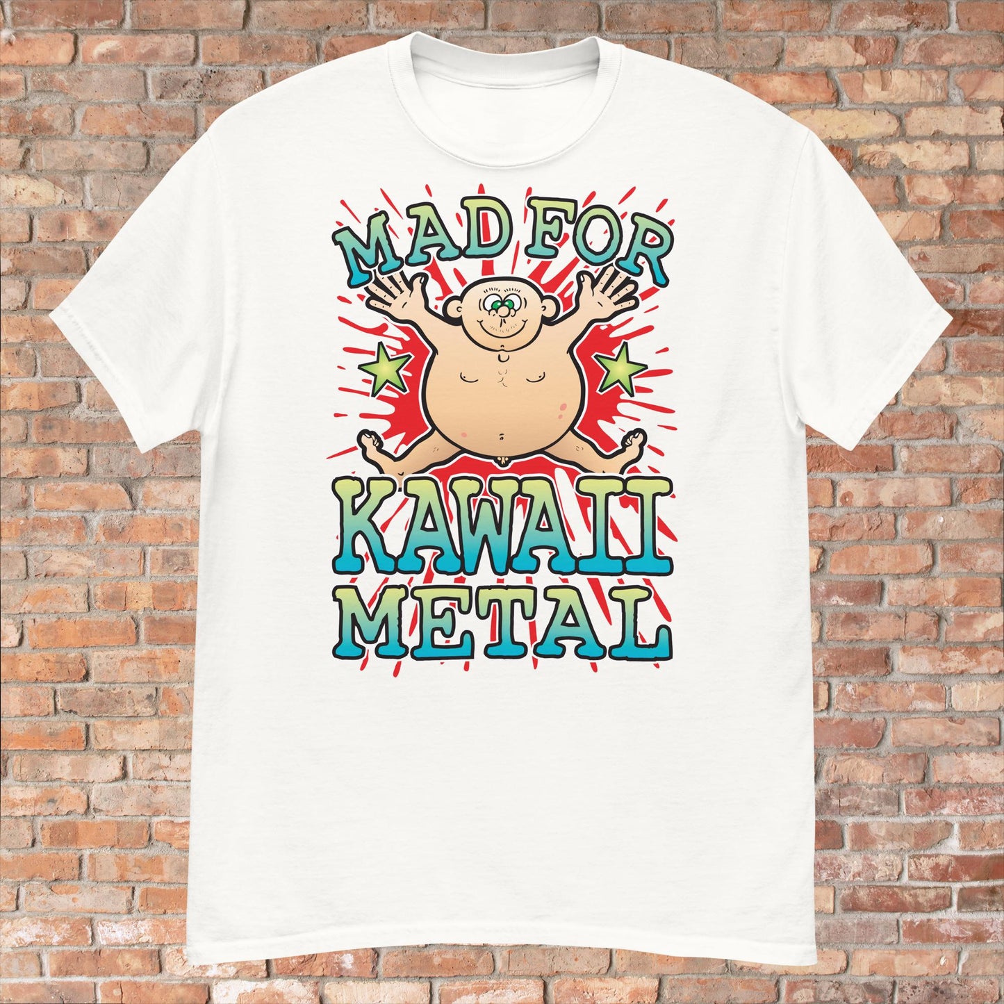 Kawaii Metal Cotton T-Shirt