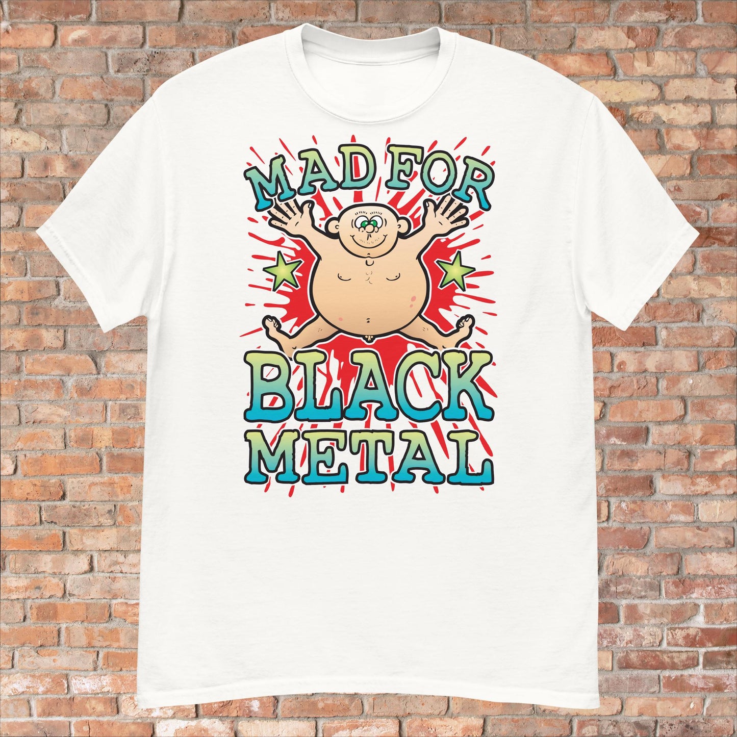 Black Metal Cotton T-Shirt