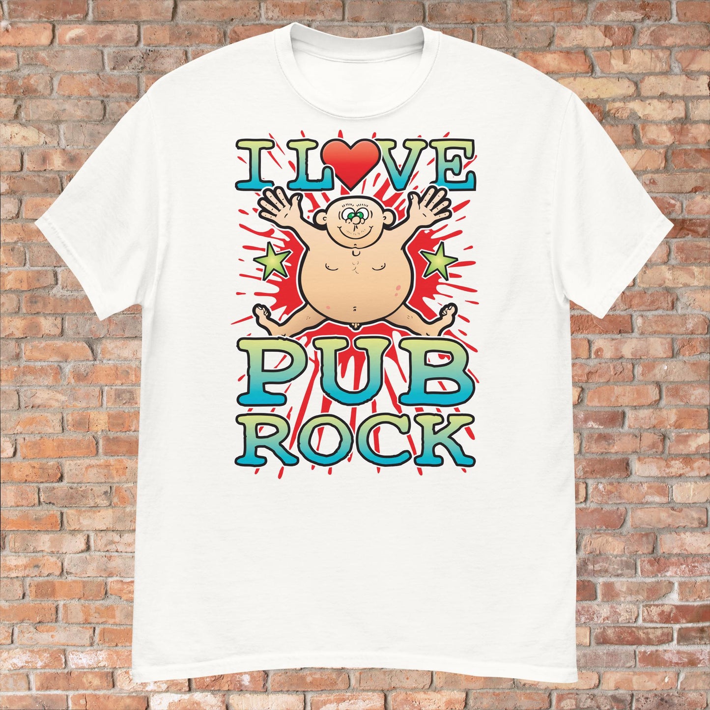 Pub Rock Cotton Love Music T-Shirt