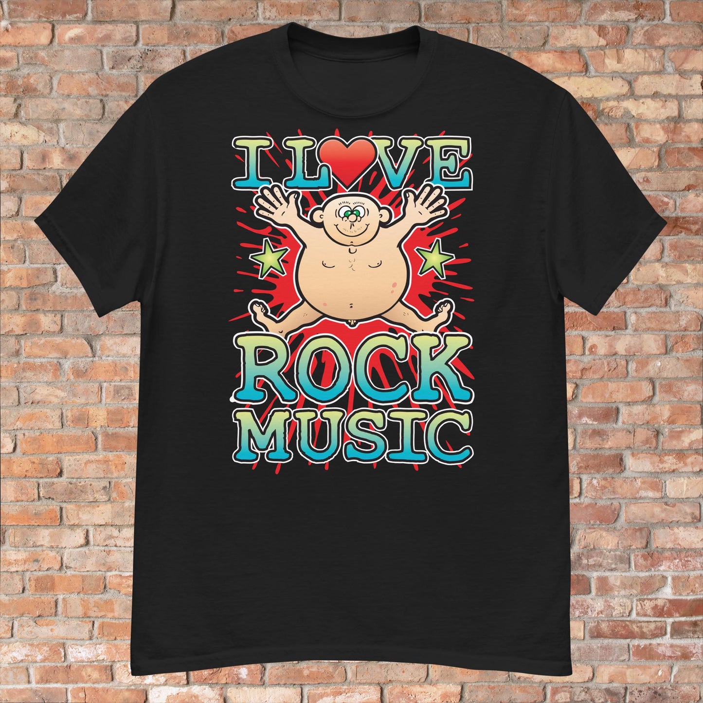 Rock Music Cotton Love Music T-Shirt