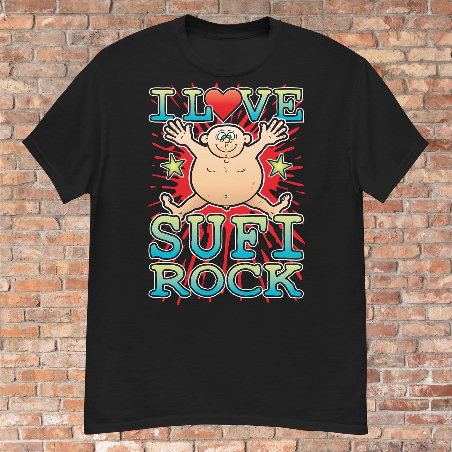 Sufi Rock Cotton Love Music T-Shirt
