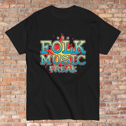 Folk Music Cotton T-Shirt