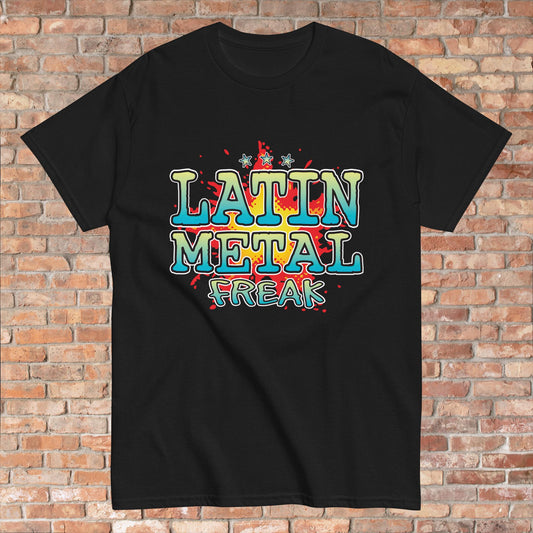 Latin Metal Cotton T-Shirt