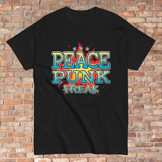 Peace Punk Cotton T-Shirt