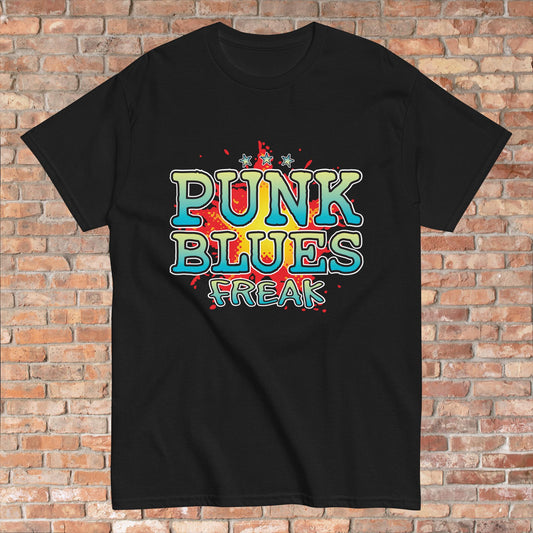 Punk Blues Cotton T-Shirt