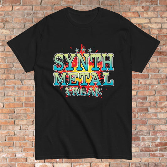 Synth Metal Cotton T-Shirt