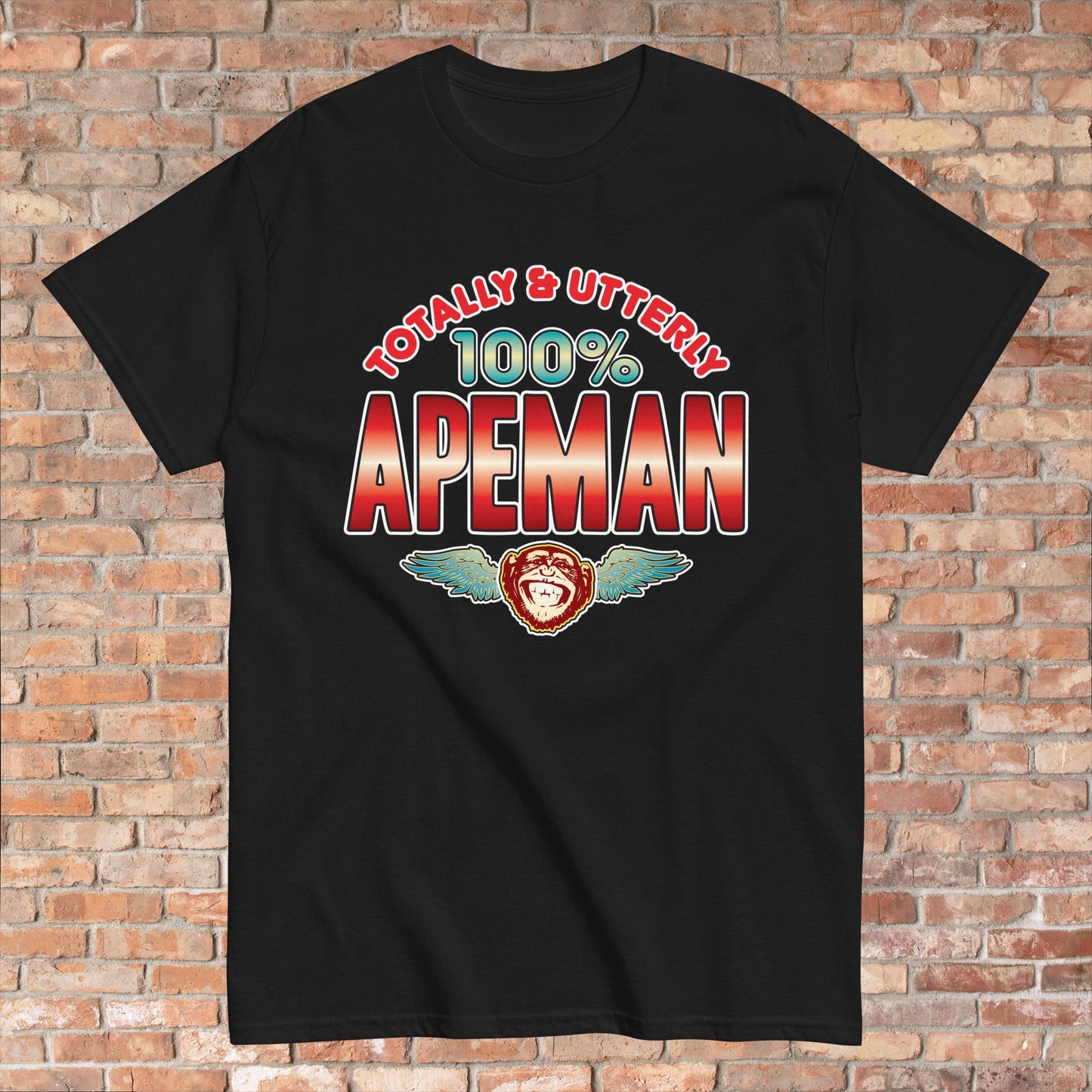 Apeman 100% Sugar Tag Cotton Unisex T-Shirt