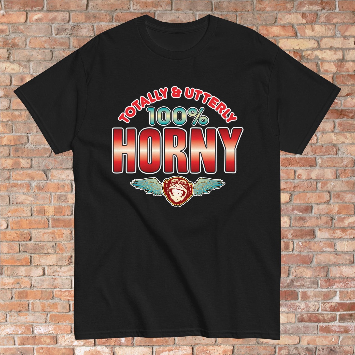Horny 100% Sugar Tag Cotton Unisex T-Shirt