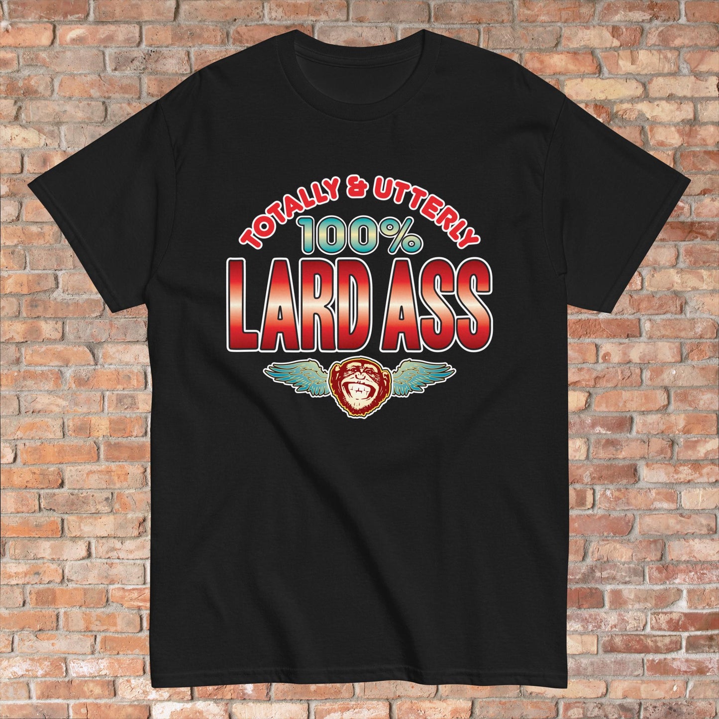 Lard Ass 100% Sugar Tag Cotton Unisex T-Shirt