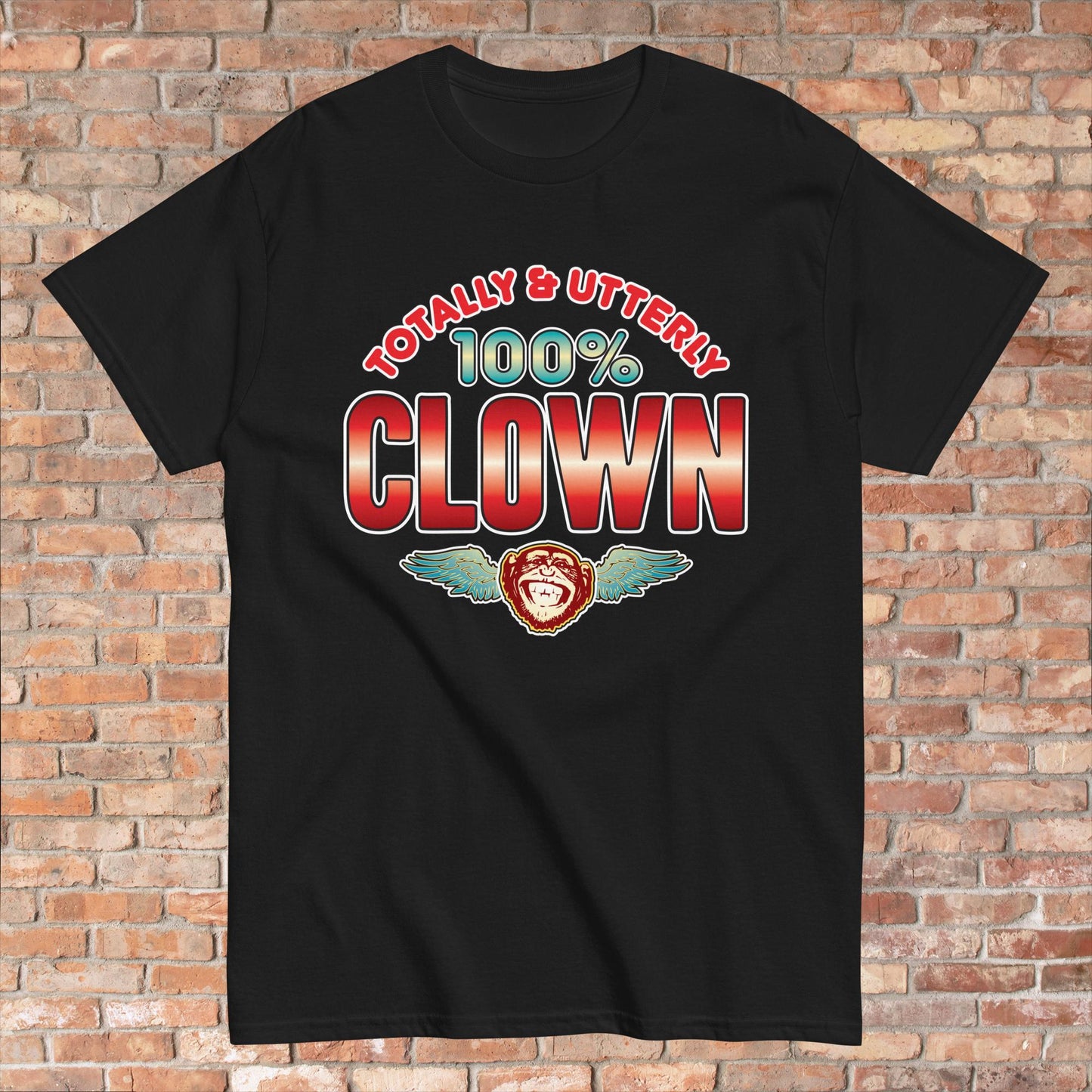 Clown 100% Sugar Tag Cotton T-Shirt