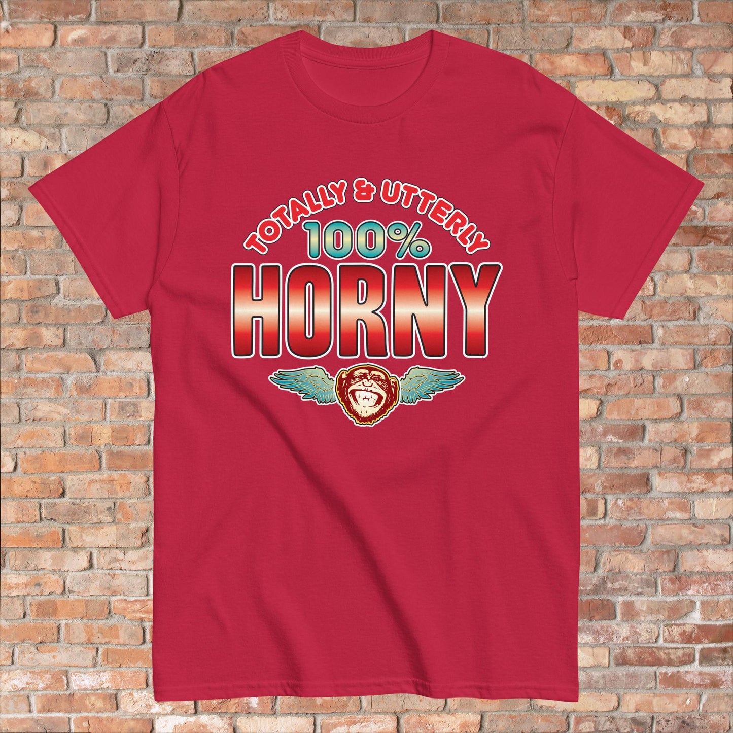 Horny 100% Sugar Tag Cotton Unisex T-Shirt