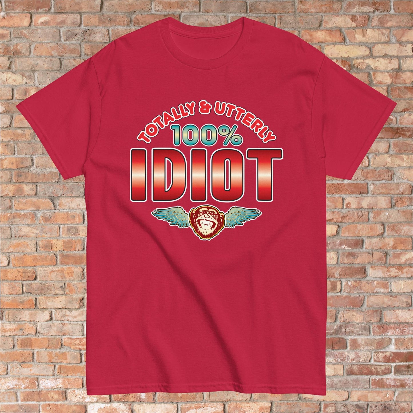 Idiot 100% Sugar Tag Cotton Unisex T-Shirt
