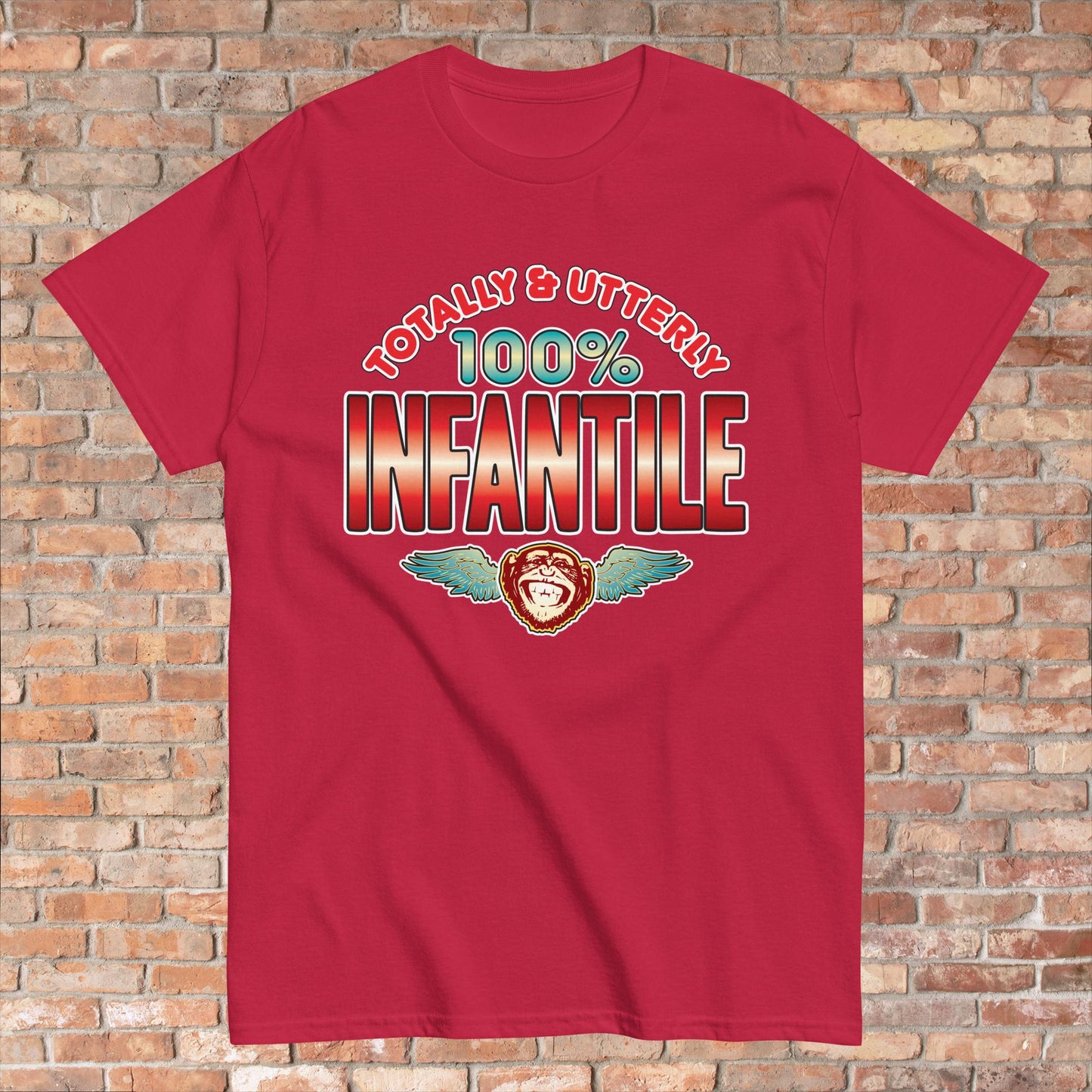 Infantile 100% Sugar Tag Cotton Unisex T-Shirt