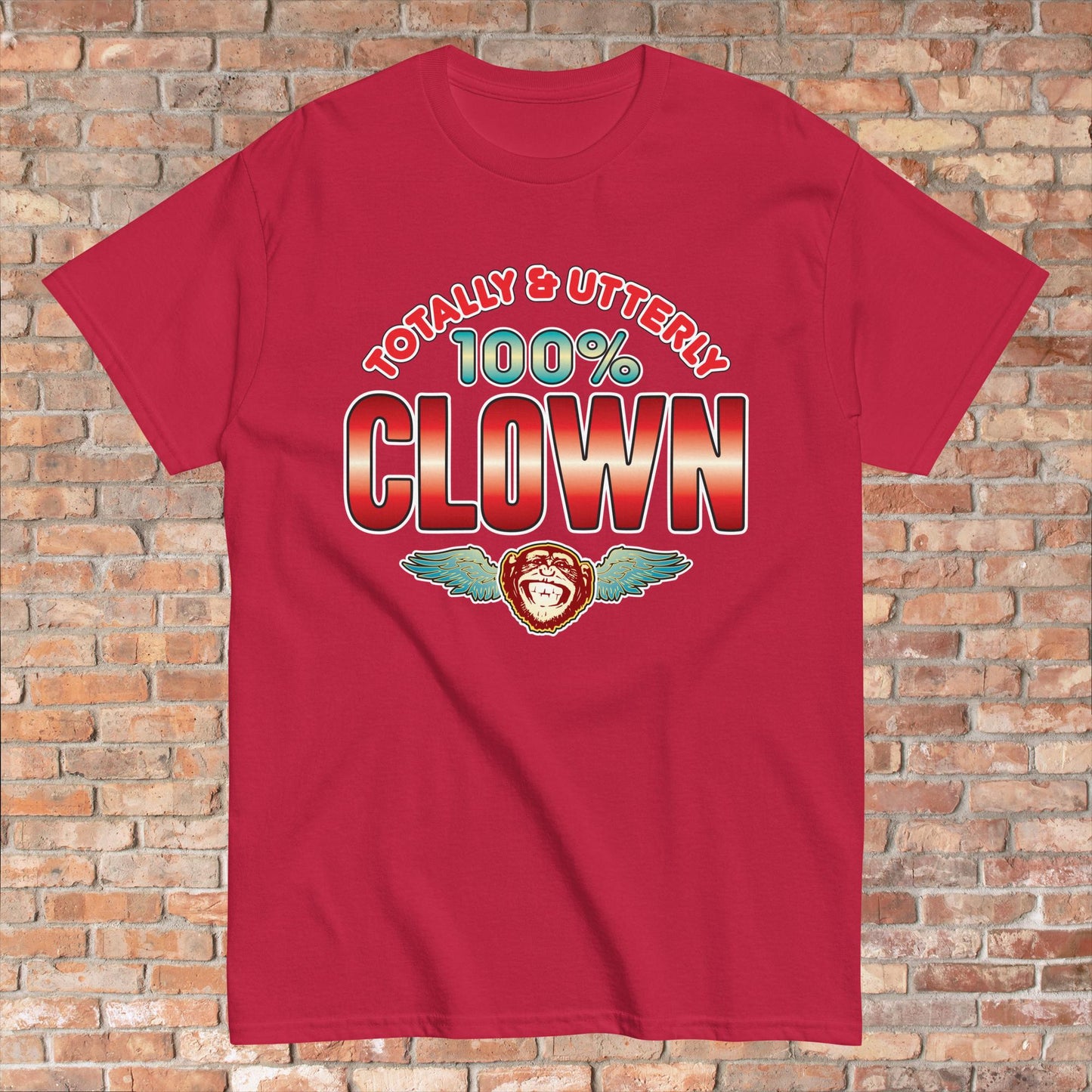 Clown 100% Sugar Tag Cotton T-Shirt