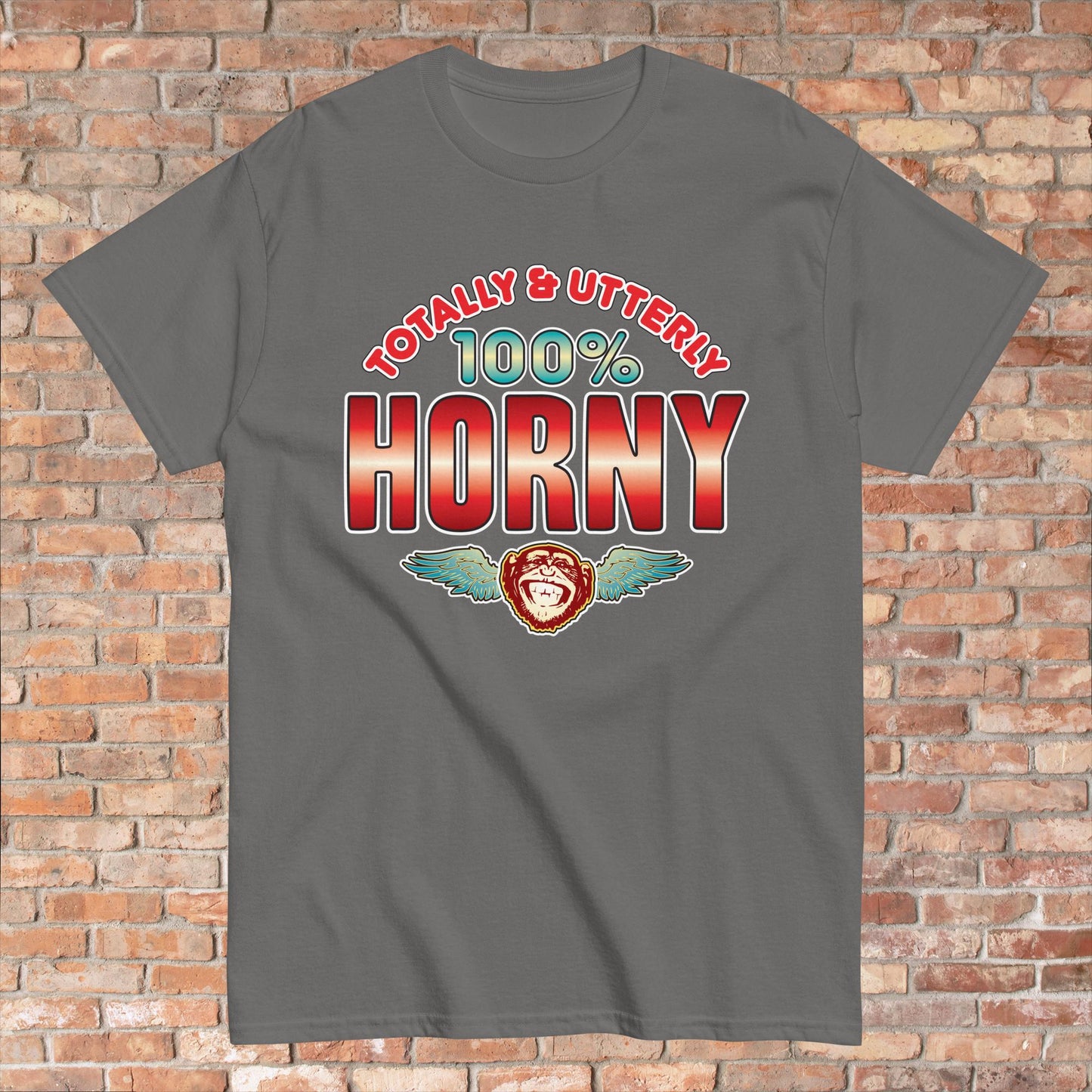 Horny 100% Sugar Tag Cotton Unisex T-Shirt