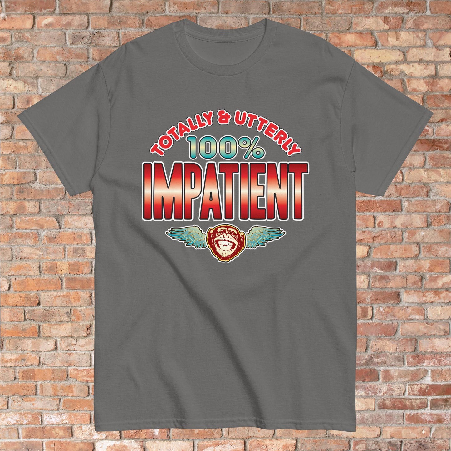 Impatient 100% Sugar Tag Cotton Unisex T-Shirt