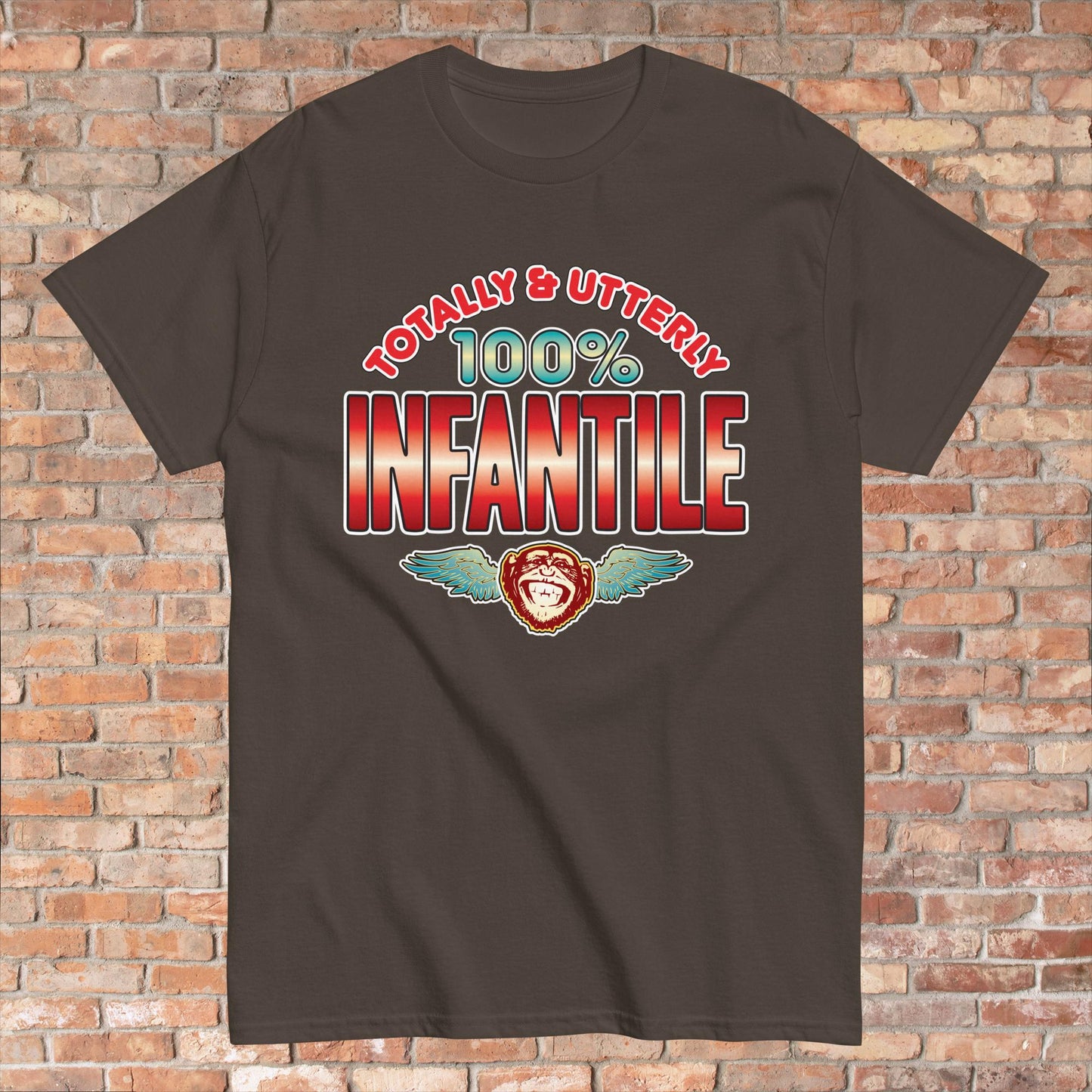 Infantile 100% Sugar Tag Cotton Unisex T-Shirt