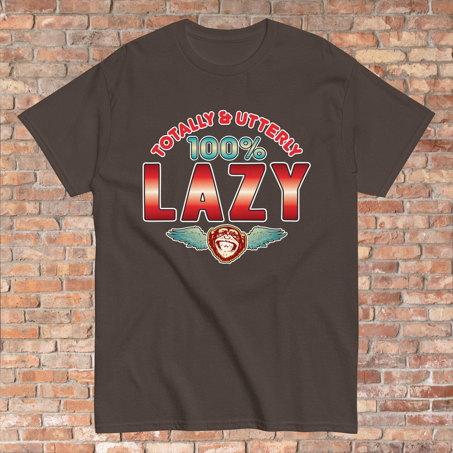 Lazy 100% Sugar Tag Cotton Unisex T-Shirt