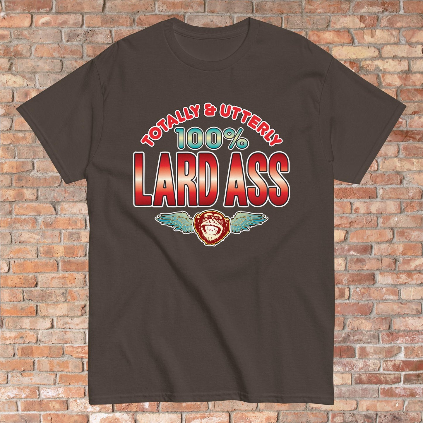 Lard Ass 100% Sugar Tag Cotton Unisex T-Shirt
