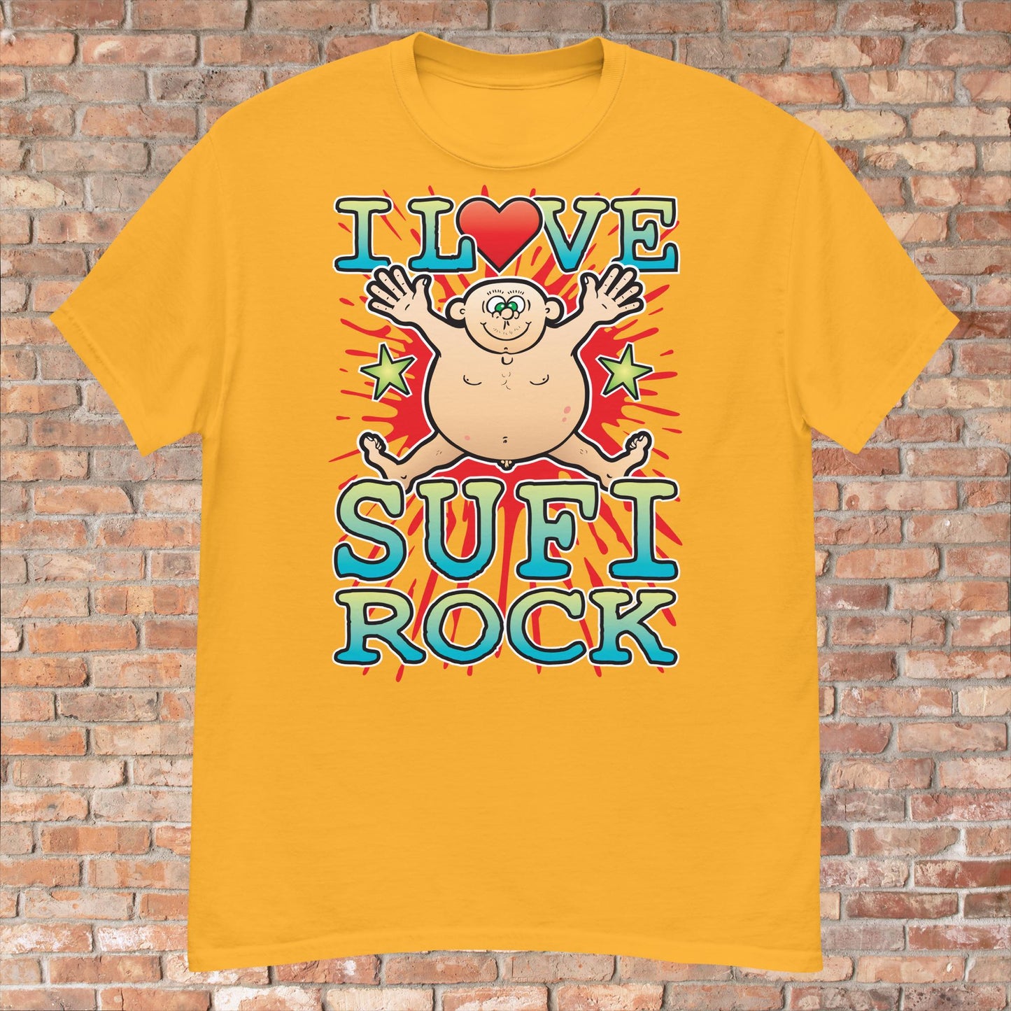 Sufi Rock Cotton Love Music T-Shirt